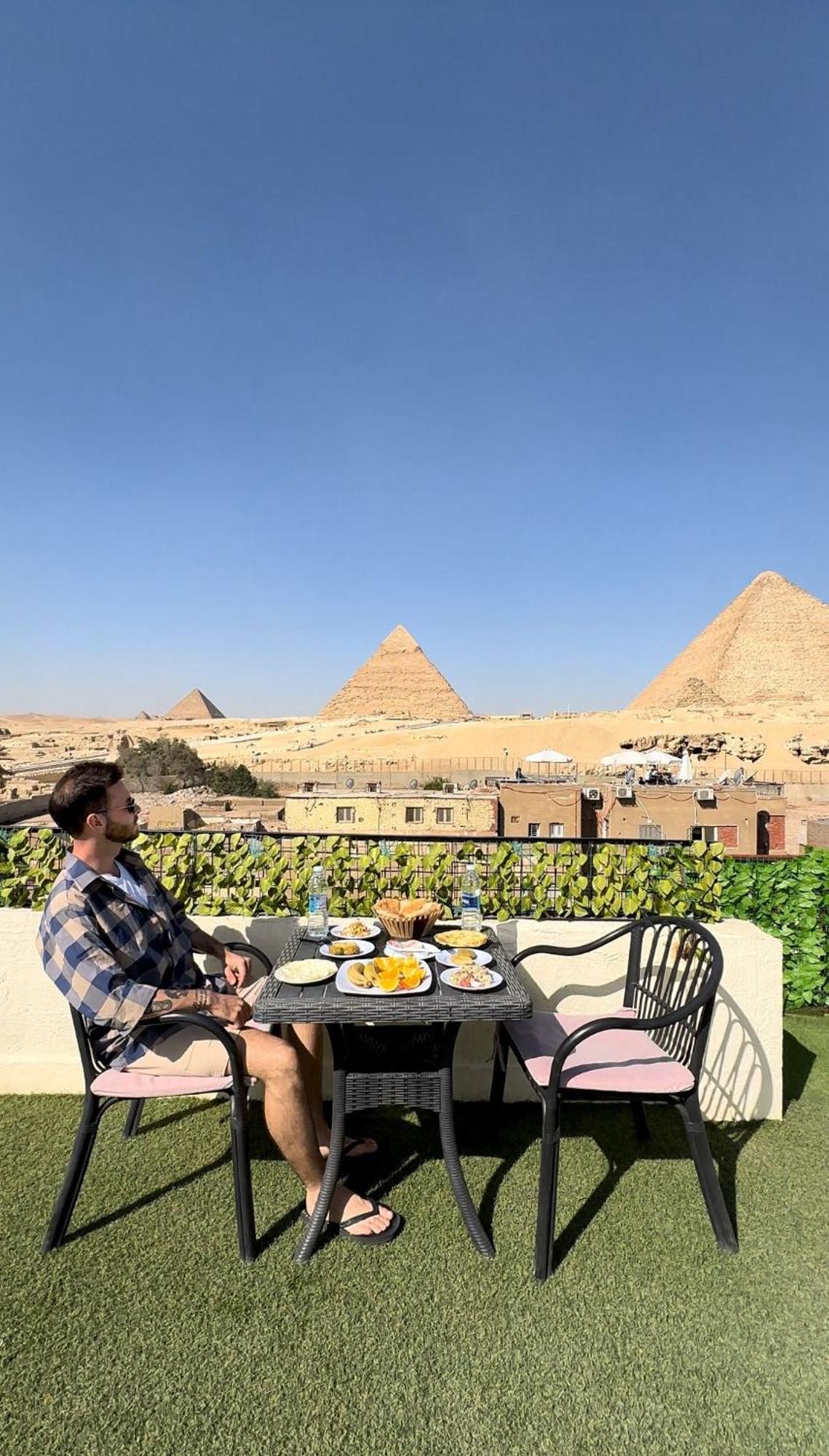 Solima Pyramids Inn Kafrat al Jabal Exterior foto