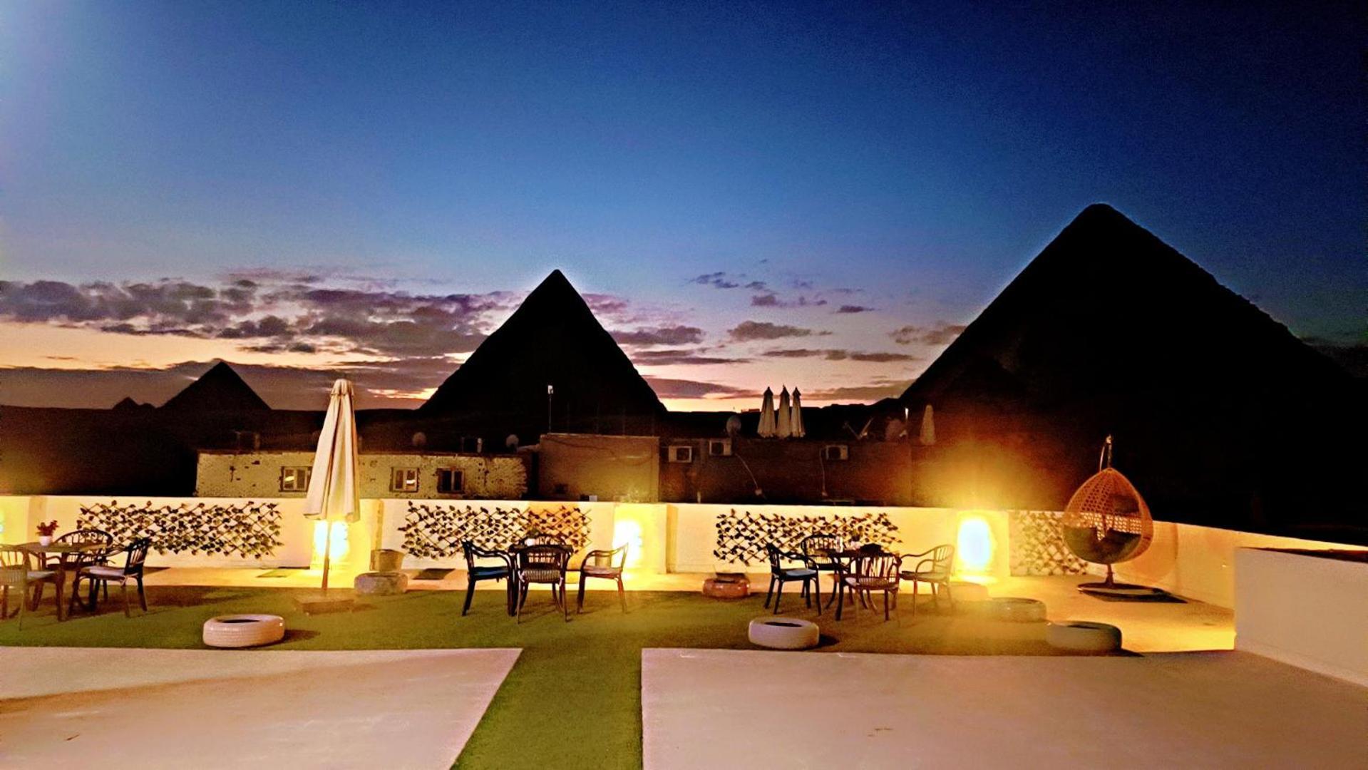 Solima Pyramids Inn Kafrat al Jabal Exterior foto