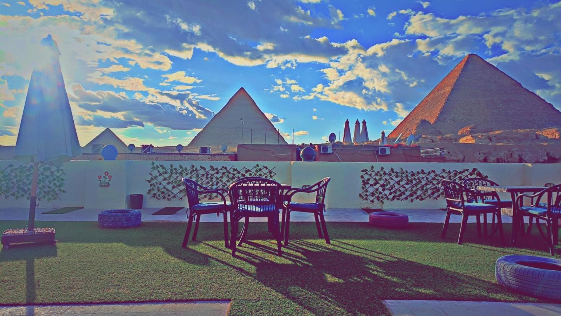 Solima Pyramids Inn Kafrat al Jabal Exterior foto