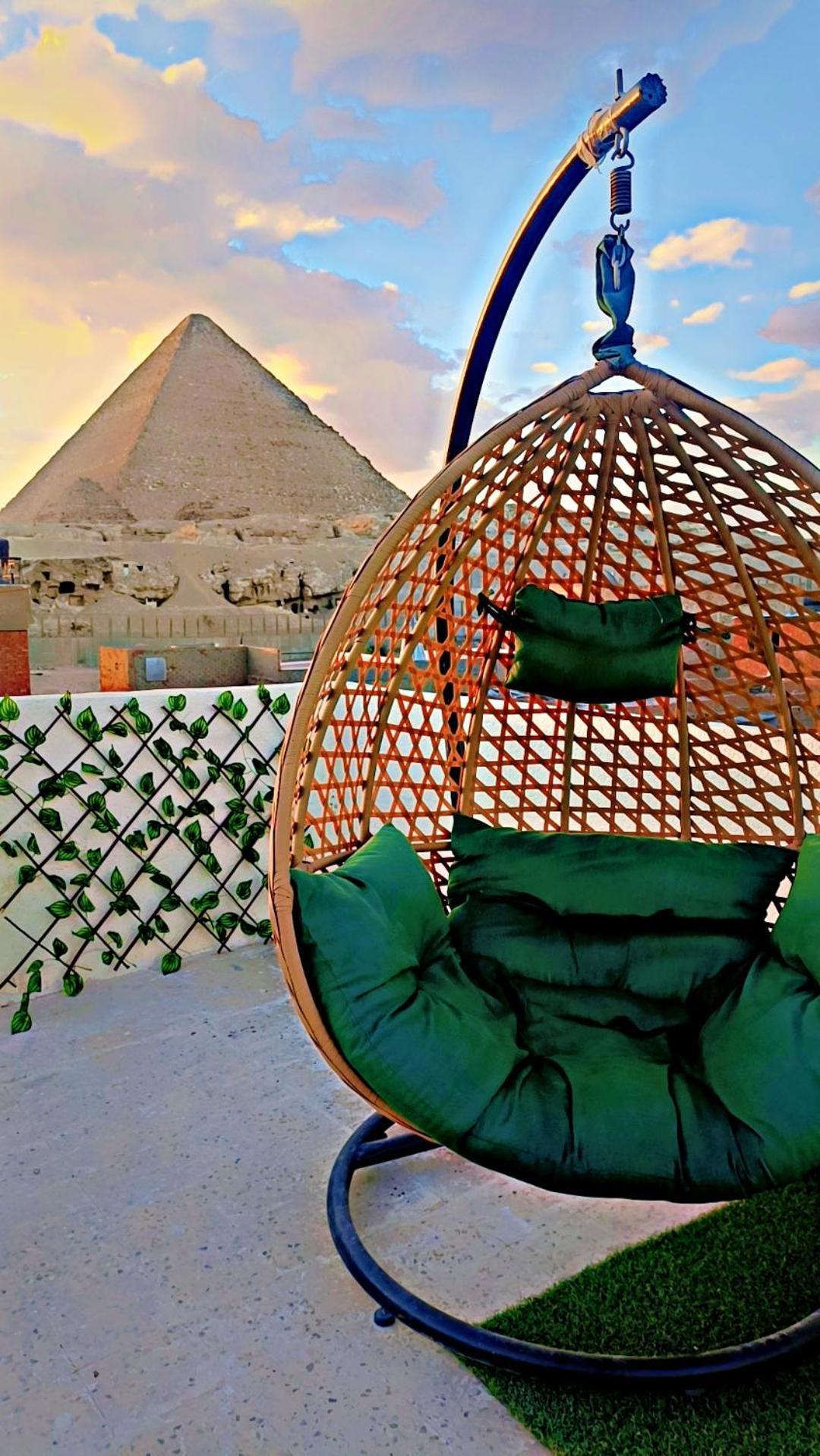 Solima Pyramids Inn Kafrat al Jabal Exterior foto