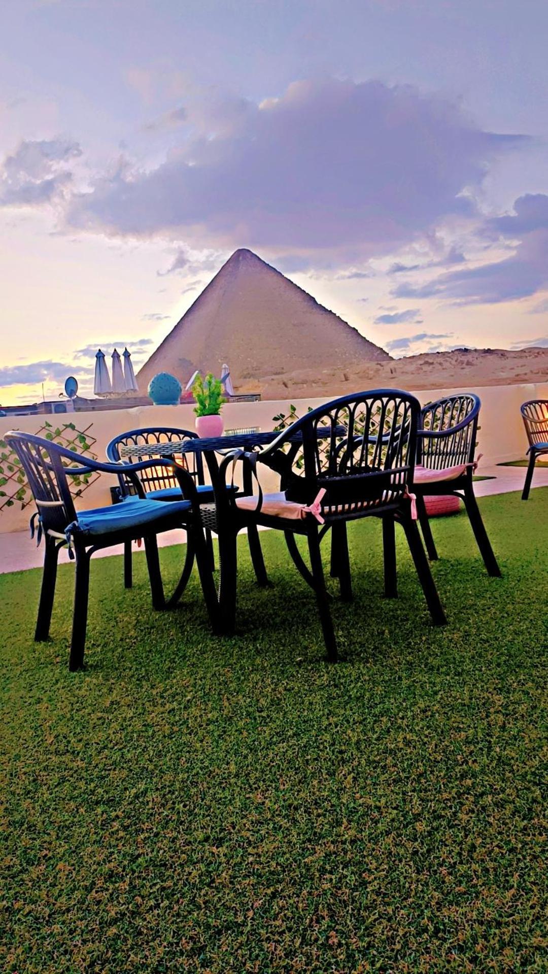 Solima Pyramids Inn Kafrat al Jabal Exterior foto
