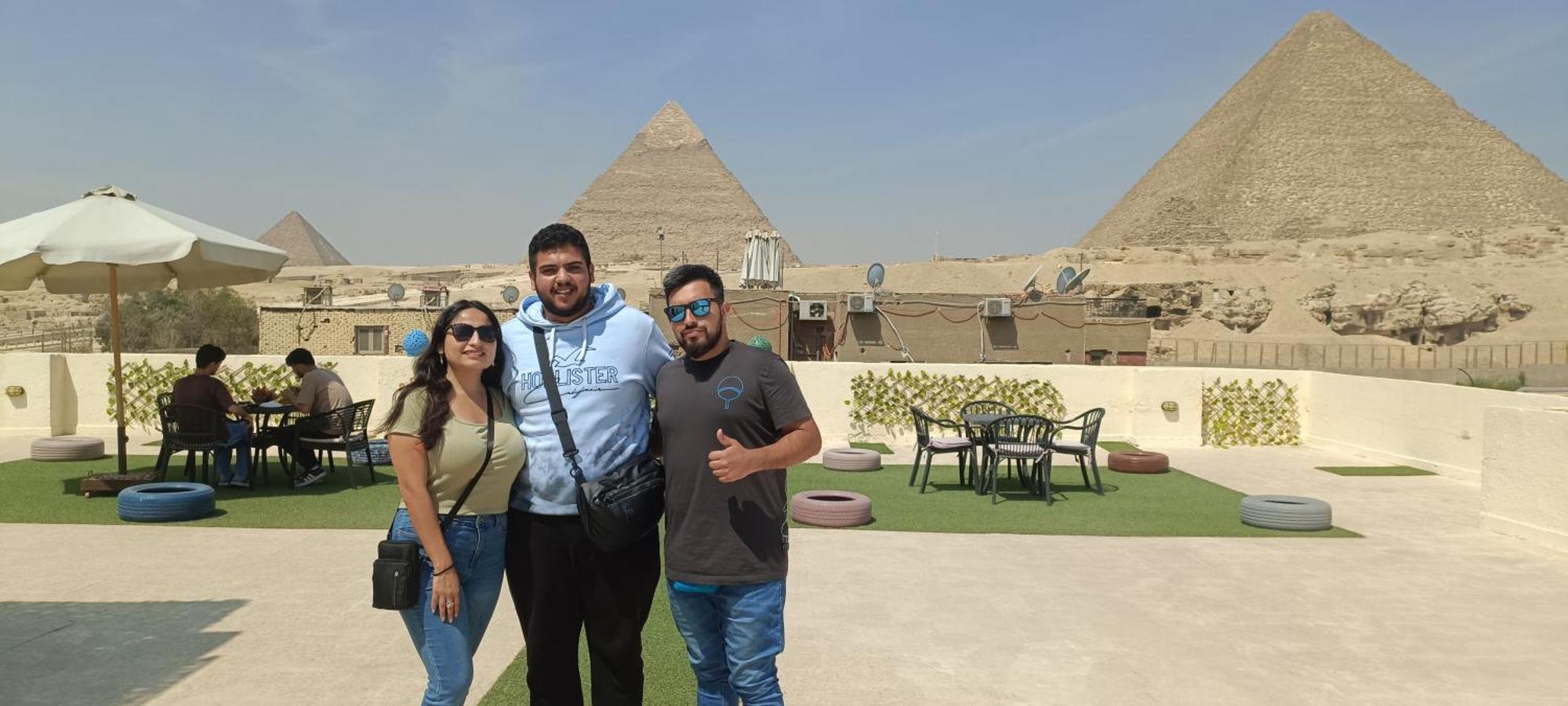 Solima Pyramids Inn Kafrat al Jabal Exterior foto