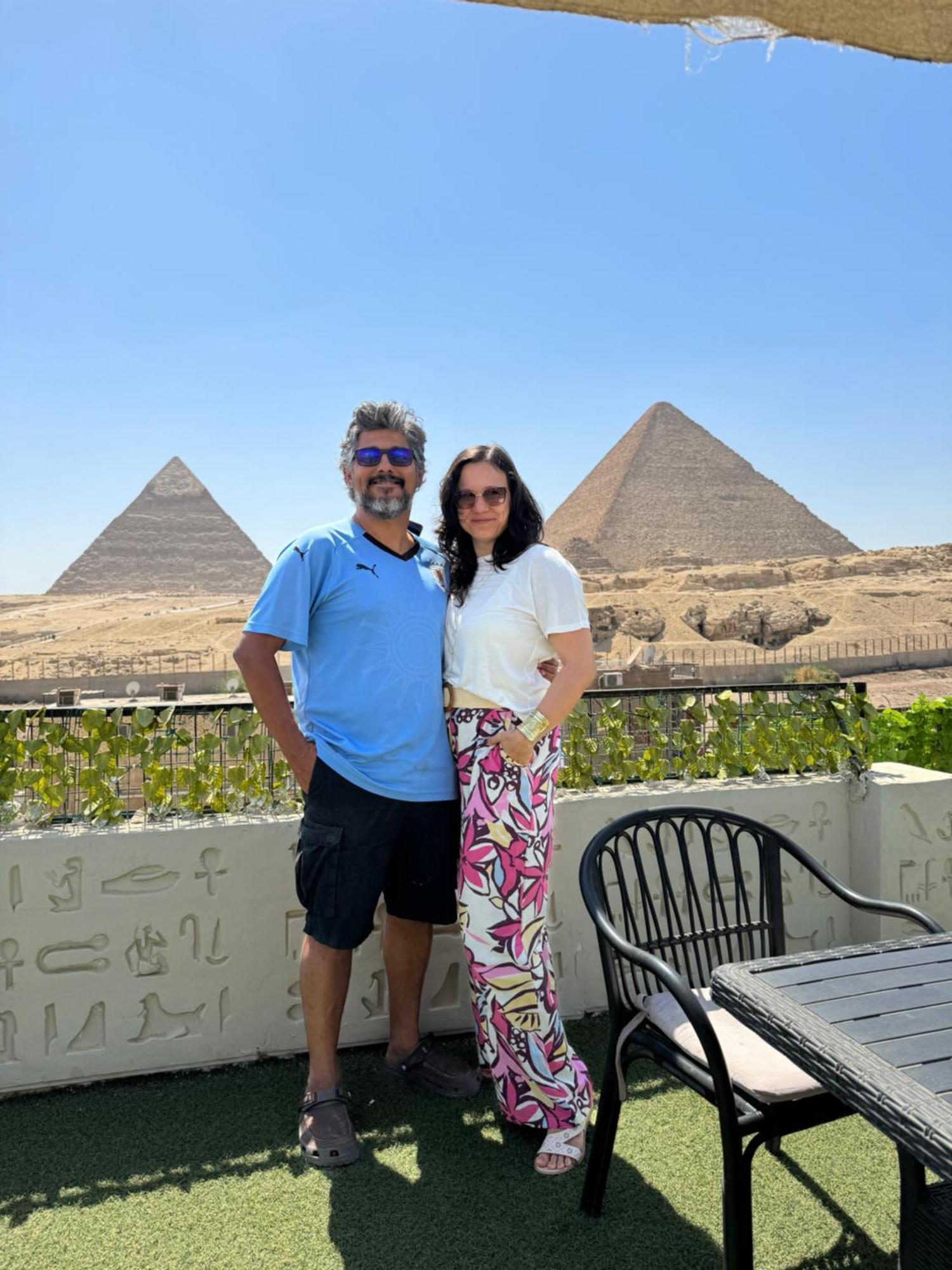 Solima Pyramids Inn Kafrat al Jabal Exterior foto
